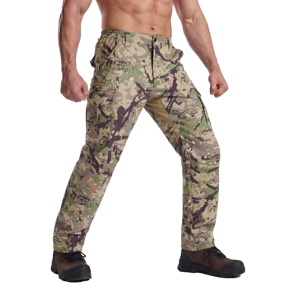LOOGU Camo Hunting Pants 8 Pockets H61 — Loogu Spretta MT