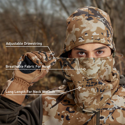 LOOGU Camo Balaclava for Hunting B20 — Loogu Grass Shadow