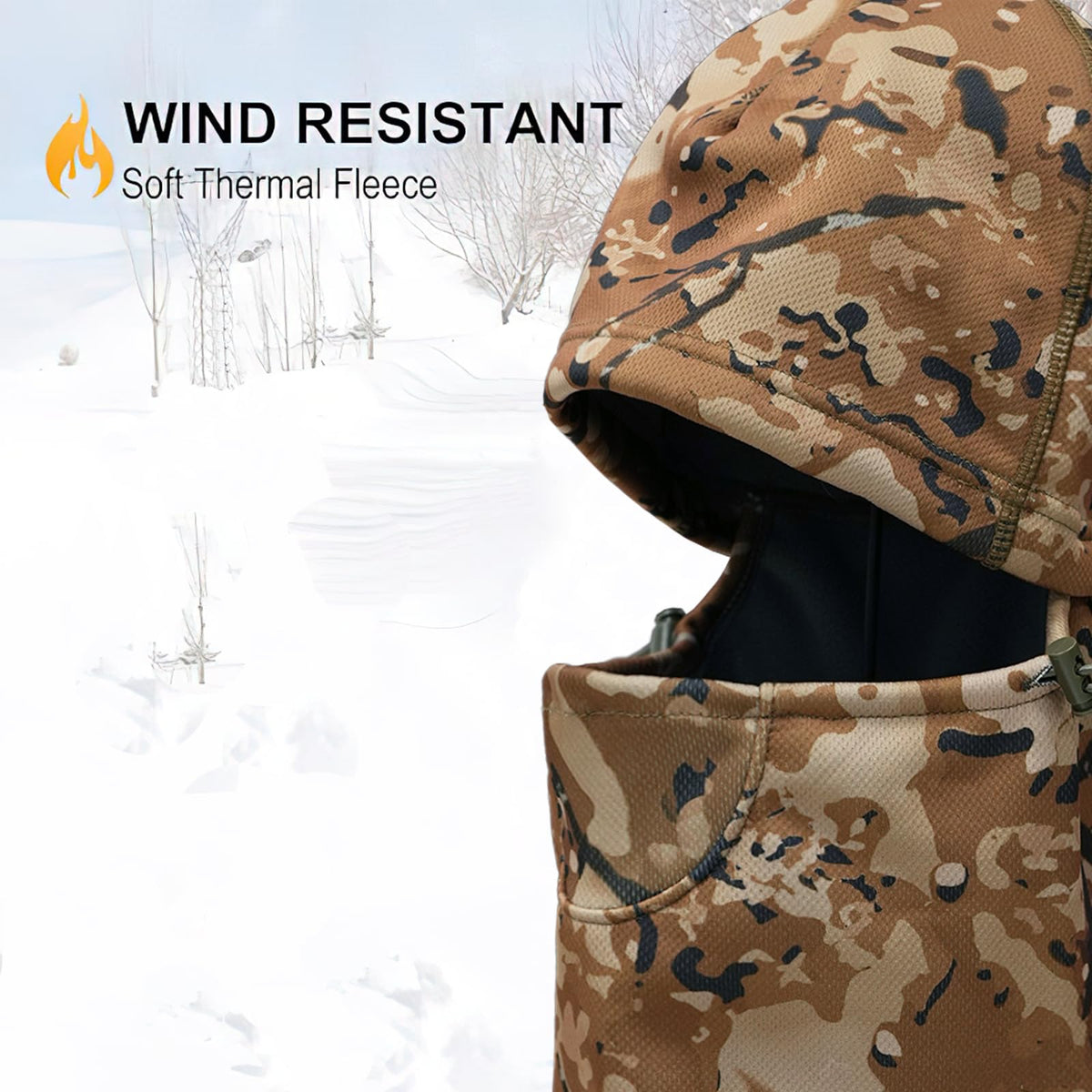 LOOGU Camo Balaclava for Hunting B20 — Loogu Grass Shadow