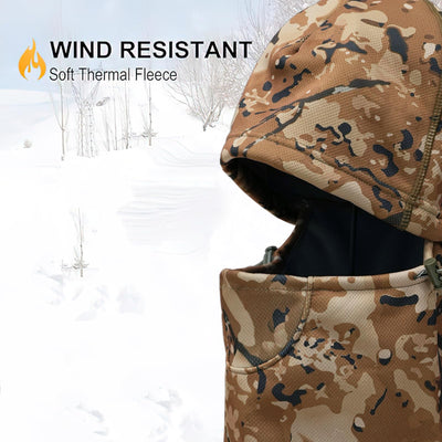 LOOGU Camo Balaclava for Hunting B20 — Loogu Grass Shadow