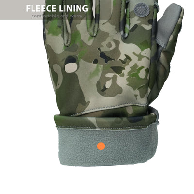 LOOGU Camouflage Hunting Gloves G10 — Loogu Spretta Light Woodland