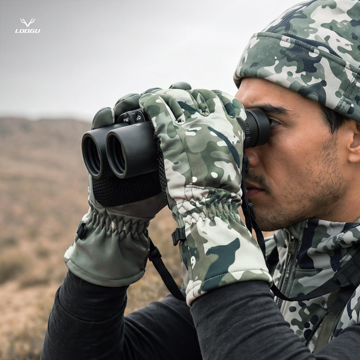 LOOGU Camouflage Hunting Gloves G10 — Loogu Spretta Highland