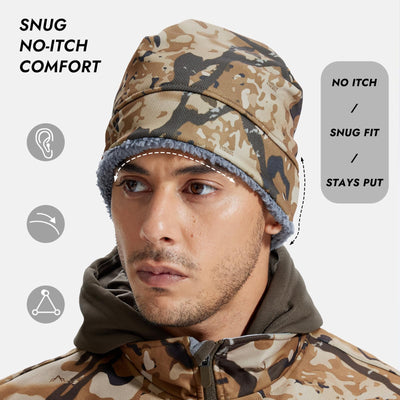LOOGU Unisex Camo Beanie Hat for Hunting B11 — Loogu Spretta Desert