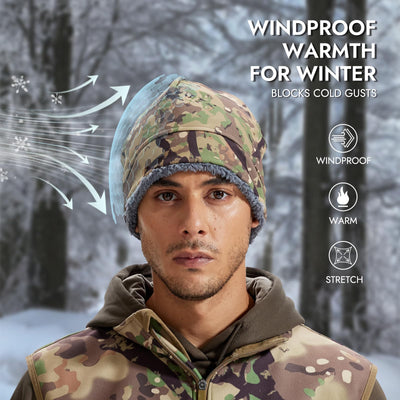 LOOGU Unisex Camo Beanie Hat for Hunting B11 — Loogu Spretta MT