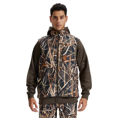 Fleece-Lined Hunting Vest M10-1 — Loogu Grass Shadow
