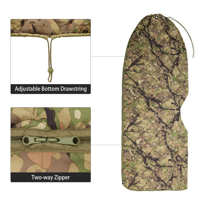 LOOGU Camo Blanket Zipper Insulated Sleeping Bag IP10 — Loogu Spretta MT