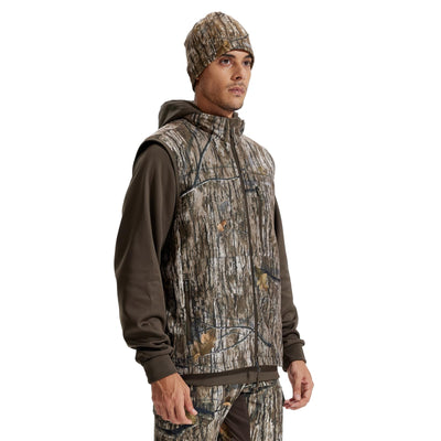 Fleece-Lined Hunting Vest M10-1 — Loogu Ents Brown