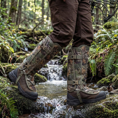LOOGU Snake Gaiters, Waterproof Oxford Leg Guards for Hunting Hiking SG10 — Loogu Super Tree Camo