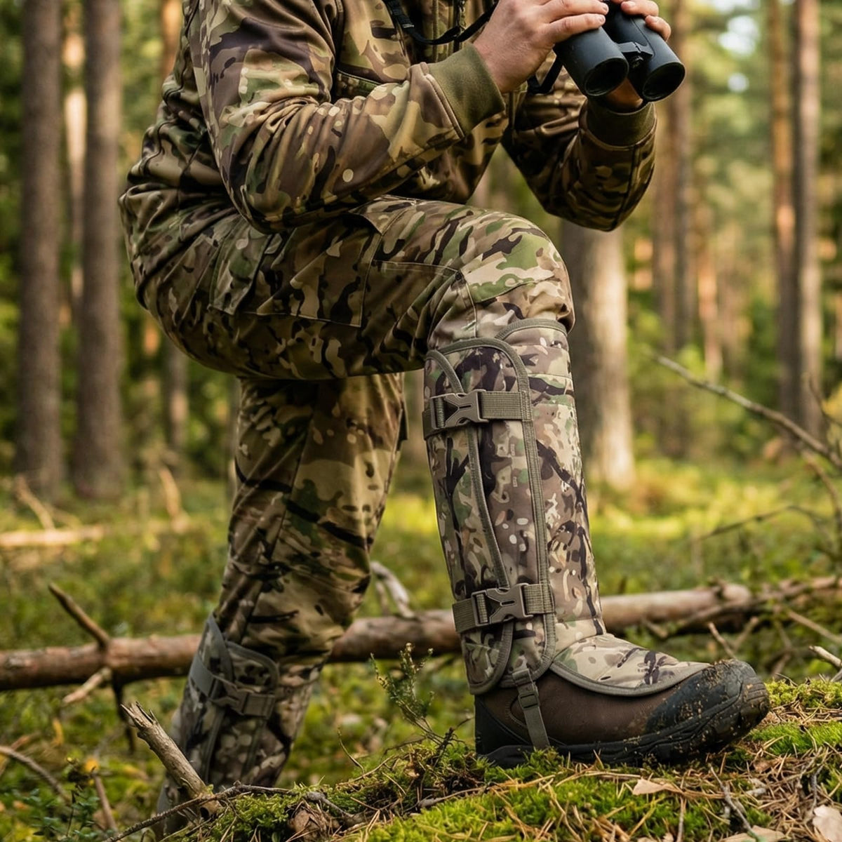 LOOGU Snake Gaiters, Waterproof Oxford Leg Guards for Hunting Hiking SG10 — Loogu Spretta MT