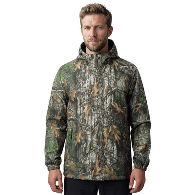 LOOGU Men’s Lightweight Waterproof Rain Shell Packable with Hood J10 — Loogu Super Tree Camo