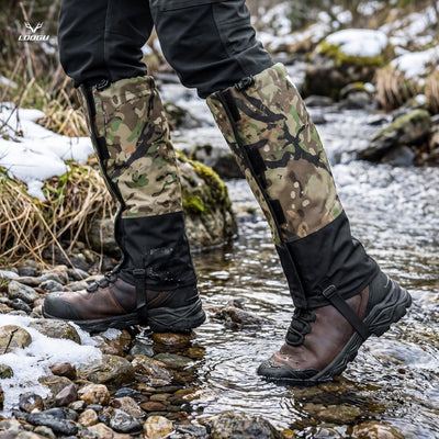 LOOGU Snow Gaiters Waterproof Camo Boot Gaiters Hunting SG20 — Loogu Spretta MT