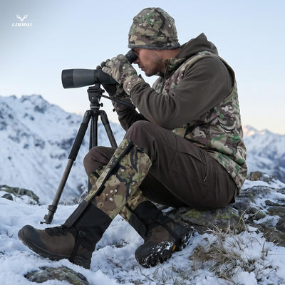 LOOGU Snow Gaiters Waterproof Camo Boot Gaiters Hunting SG20 — Loogu Spretta MT