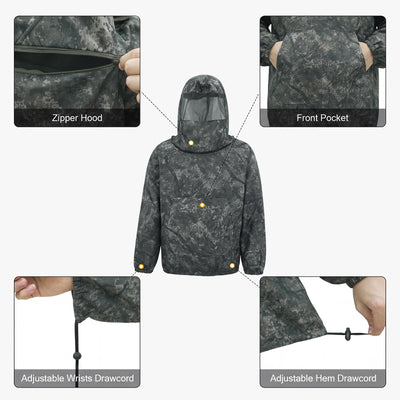 LOOGU Camo Mosquito Suits — Loogu Veil Timber