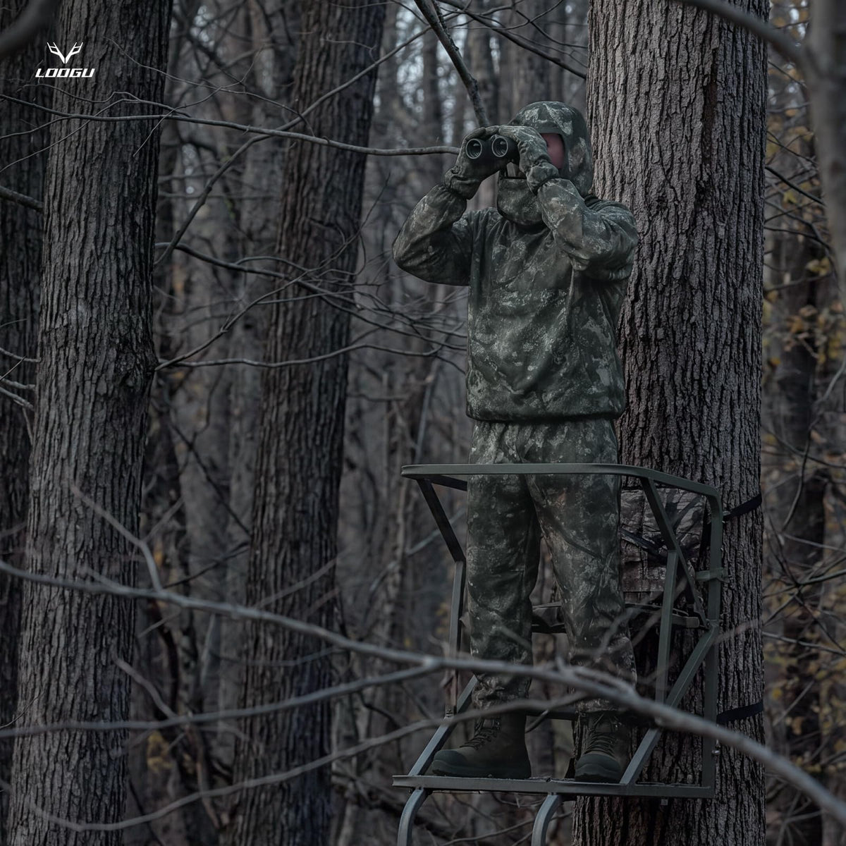 LOOGU Camo Mosquito Suits — Loogu Veil Timber