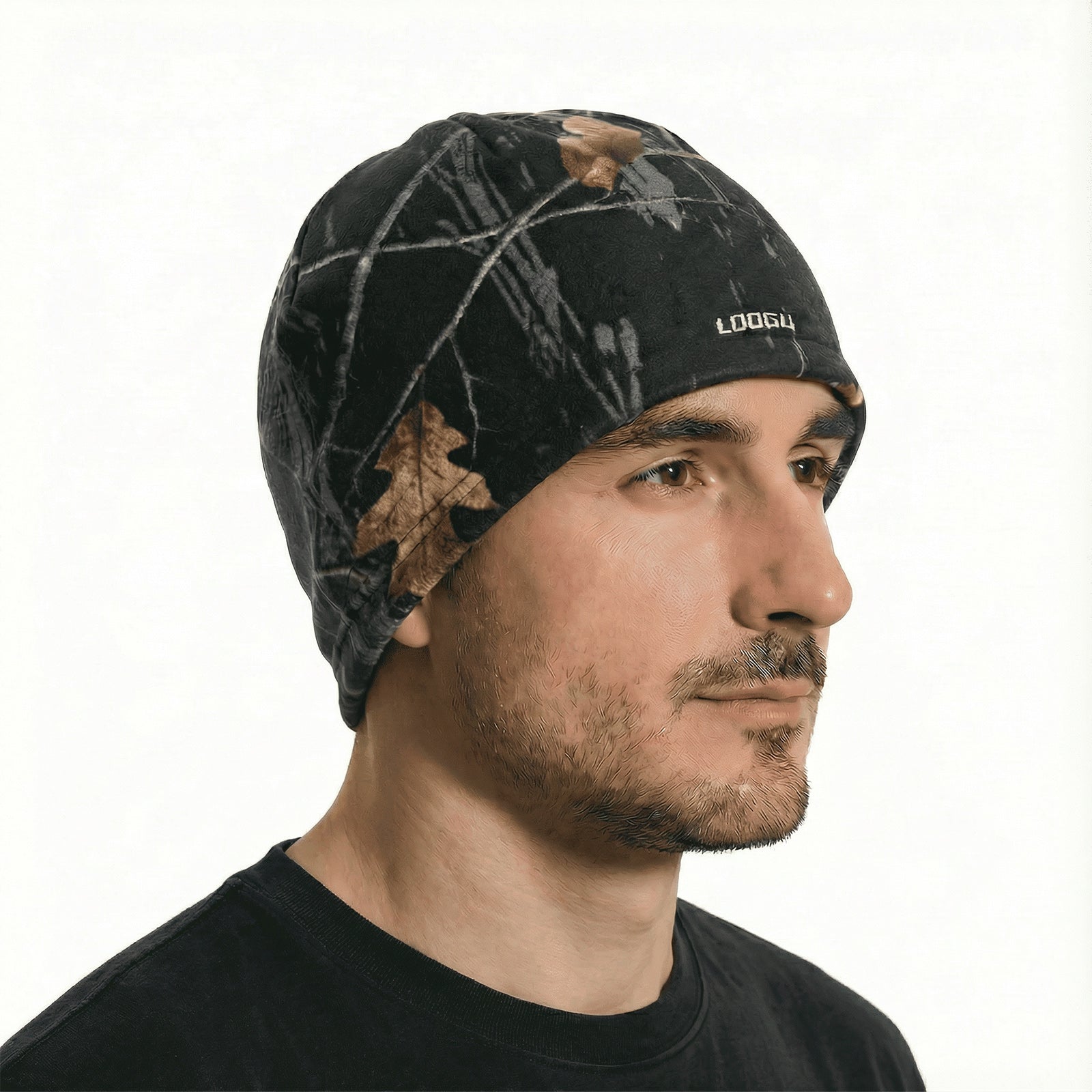 LOOGU Unisex Camo Beanie Hat for Hunting B10
