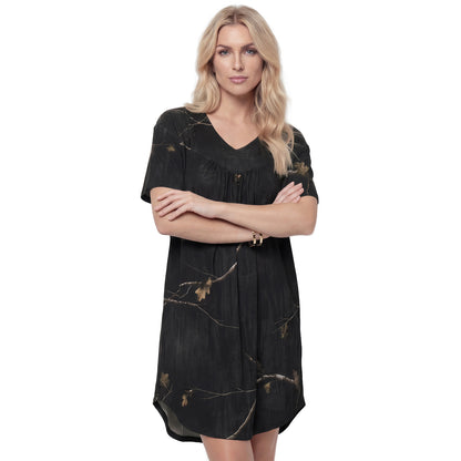 LOOGU Women's Nightgown with Pockets WN10