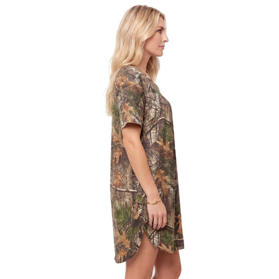 Women's V-Neck Lounge Dress WN10