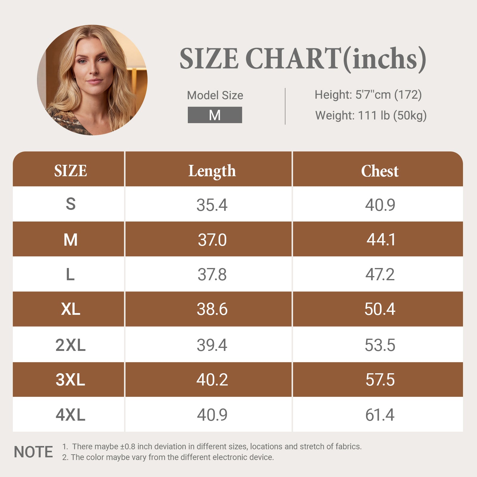 LOOGU Women's Nightgown with Pockets WN10