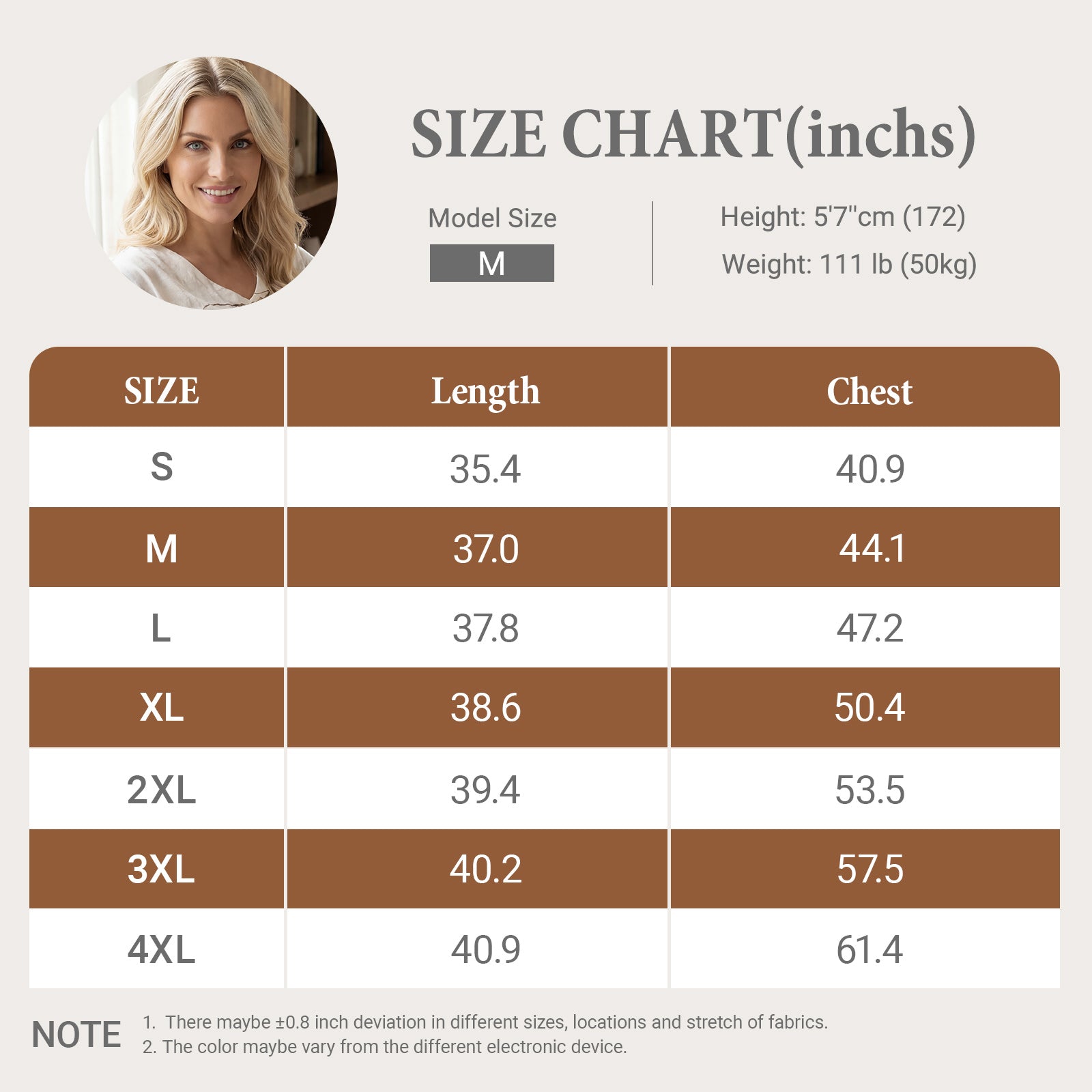 LOOGU Women's Nightgown with Pockets WN10