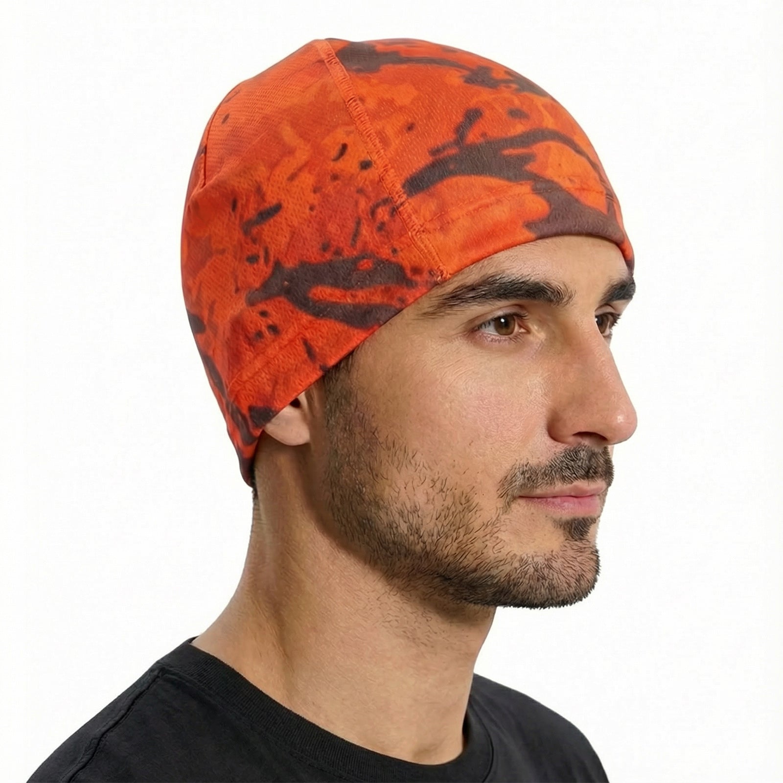 LOOGU  Unisex Camo Beanie Hat for Hunting B09