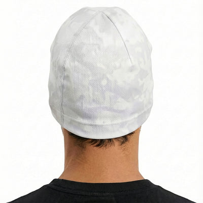 Fleece-Lined Camo Beanie B09