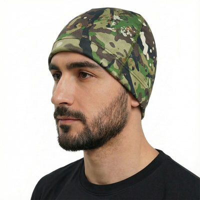 LOOGU  Unisex Camo Beanie Hat for Hunting Spretta B09