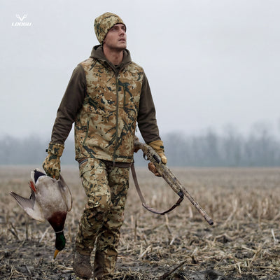 Fleece-Lined Hunting Vest M10-1
