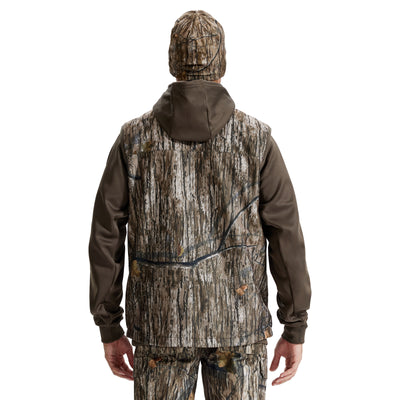 LOOGU Mens Camo Hunting Fleece Insulation Vest M10-1