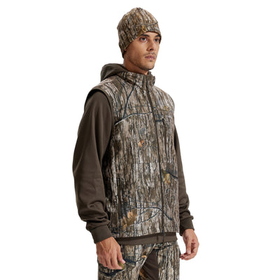 LOOGU Mens Camo Hunting Fleece Insulation Vest M10-1