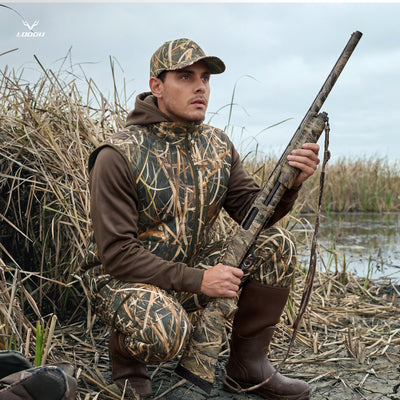 Fleece-Lined Hunting Vest M10-1