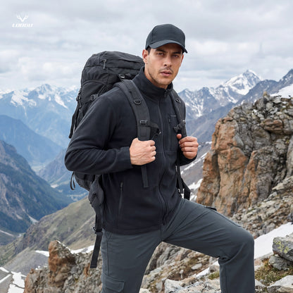 LOOGU Hiking Workwear Fleece Insulation Pants 6 pocket P20-1