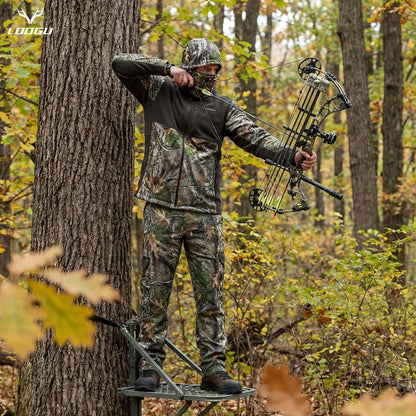 LOOGU Camo Hunting Fleece Lining Jacket M40