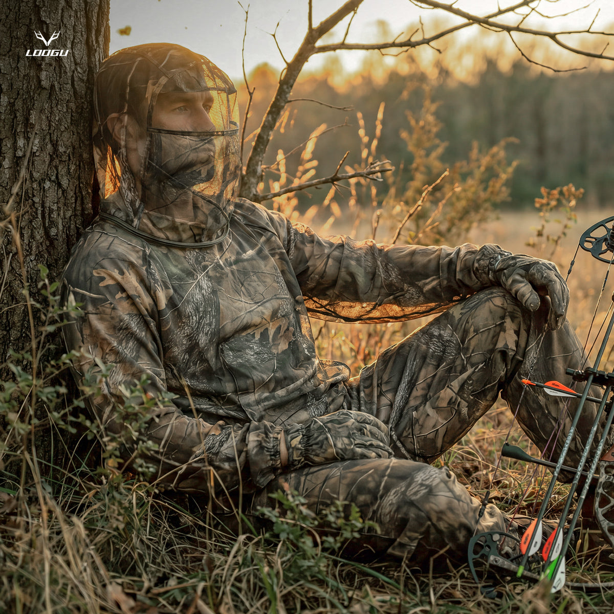 LOOGU Camo Mosquito Suits