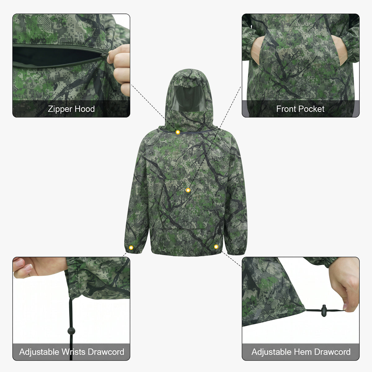 Camo Mesh Bug Suit