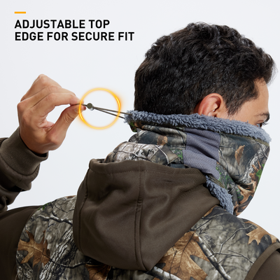 LOOGU Fleece Neck Gaiter Super Tree N10