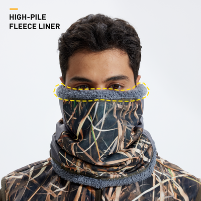 LOOGU Fleece Neck Gaiter Grass N10