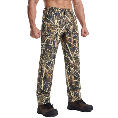 LOOGU Camo Hunting  Fleece Insulation Pants 5 pocket P10-1