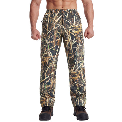 LOOGU Camo Hunting  Fleece Insulation Pants 5 pocket P10-1