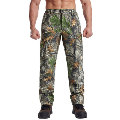 LOOGU Camo Hunting  Fleece Insulation Pants 5 pocket P10-1