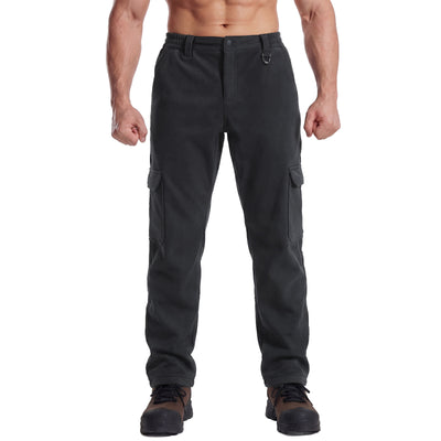 LOOGU Hiking Workwear Fleece Insulation Pants 6 pocket P20-1
