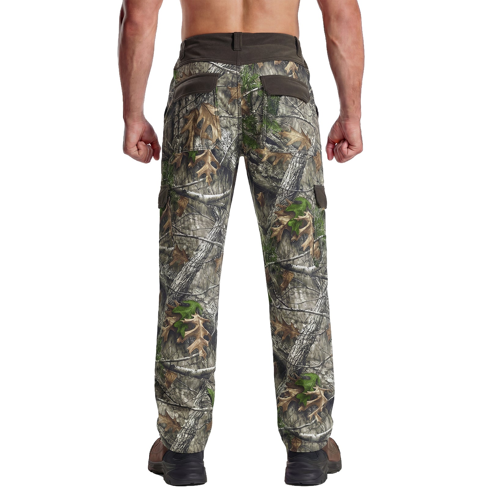 LOOGU Camo Hunting  Fleece Insulation Pants 6 pocket P20-1