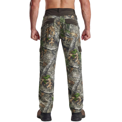 LOOGU Camo Hunting  Fleece Insulation Pants 6 pocket P20-1