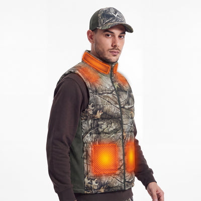 Heated Camo Hunting Vest RM10