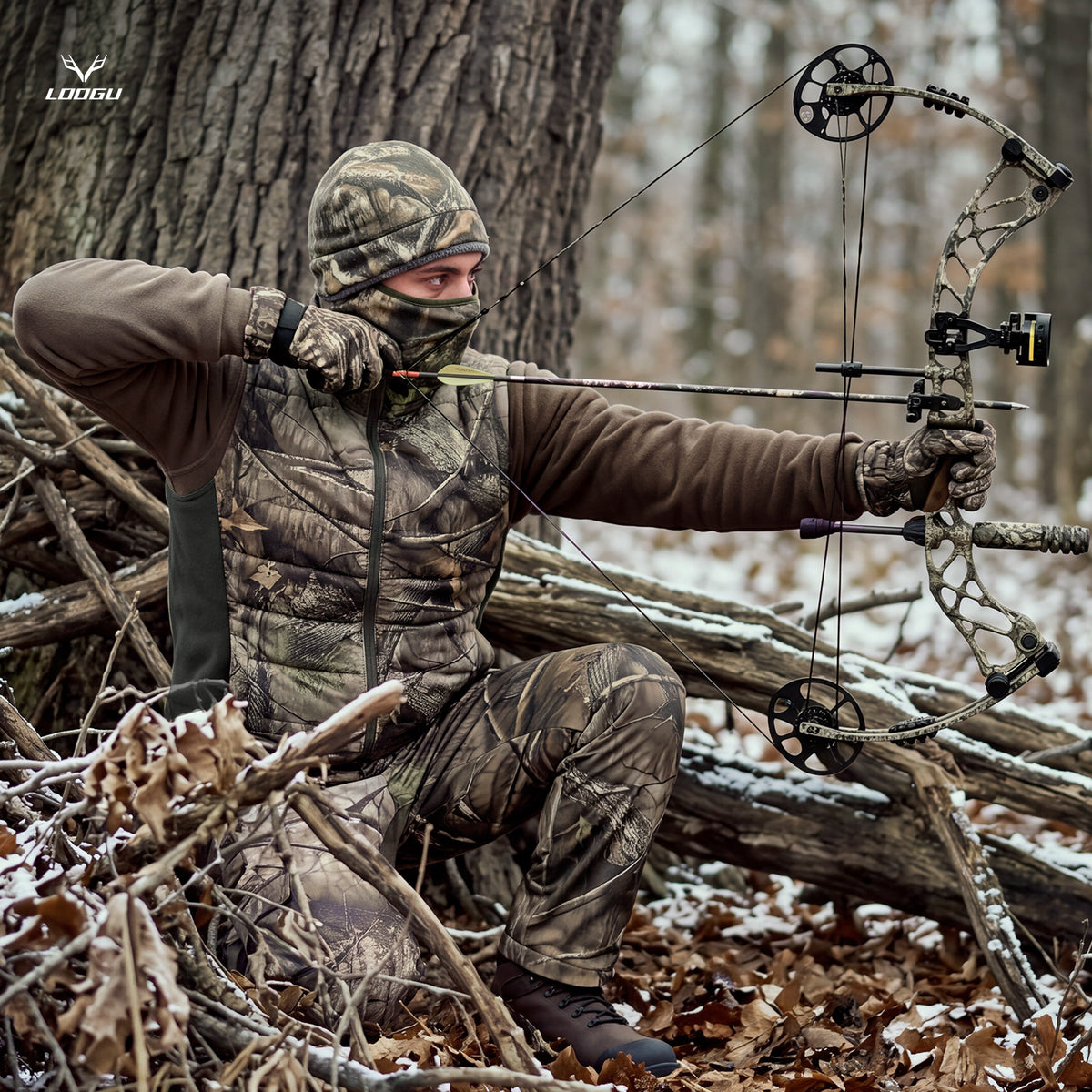 Heated Camo Hunting Vest RM10