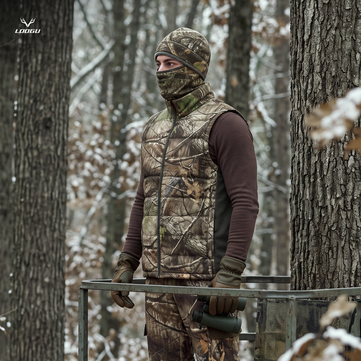Heated Camo Hunting Vest RM10
