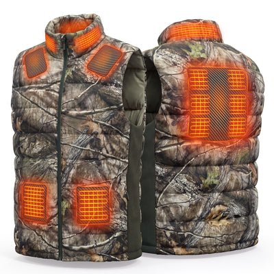 Heated Camo Hunting Vest RM10