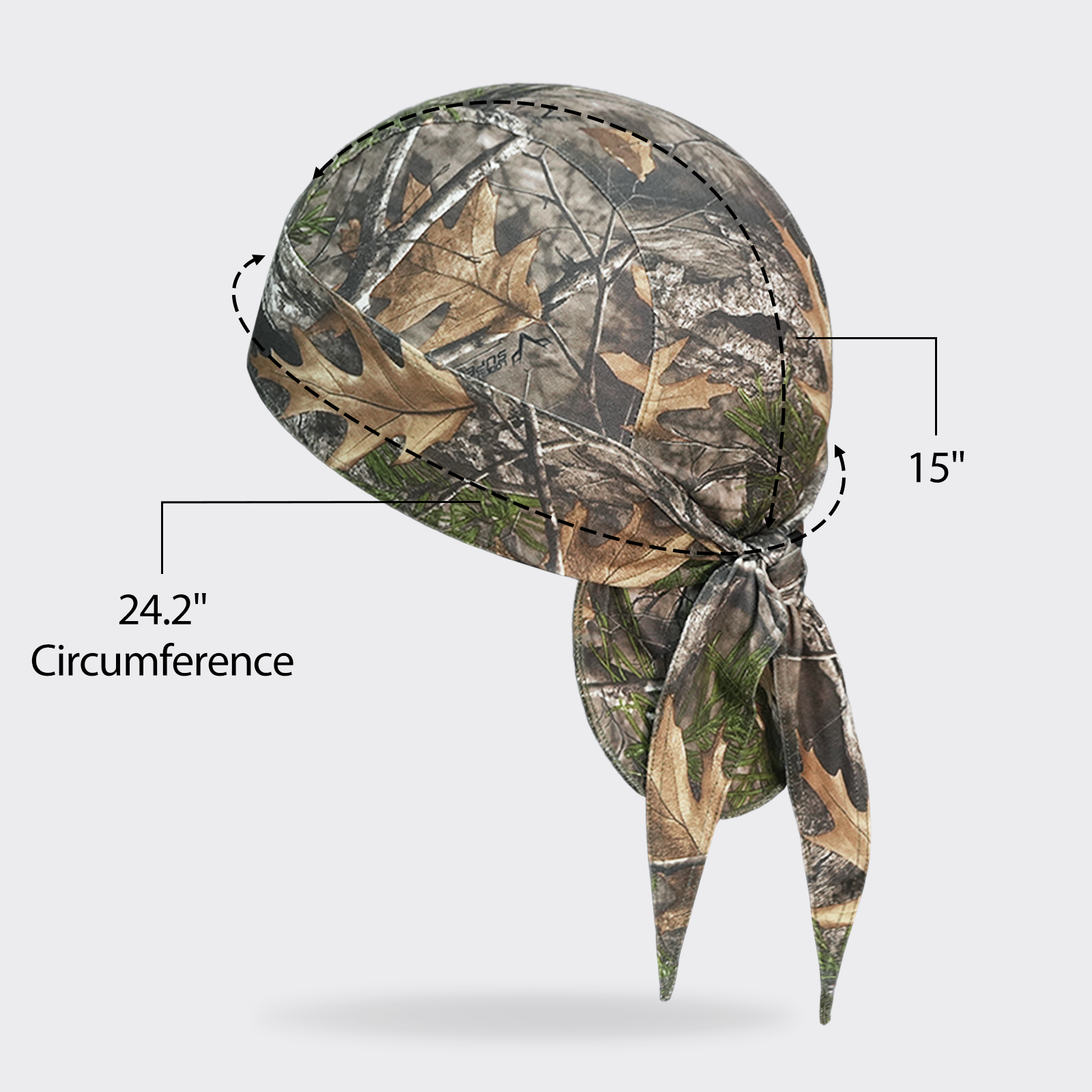 LOOGU 4 Pcs Camo Doo Rags Unisex S10