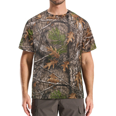 LOOGU Hunting Camo Short Sleeve Super Tree T13