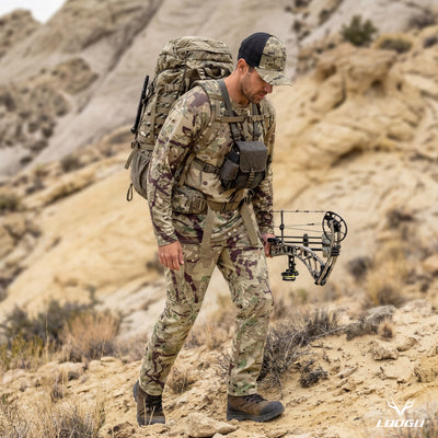 LOOGU Camo Hunting Pants 7 Pockets H30