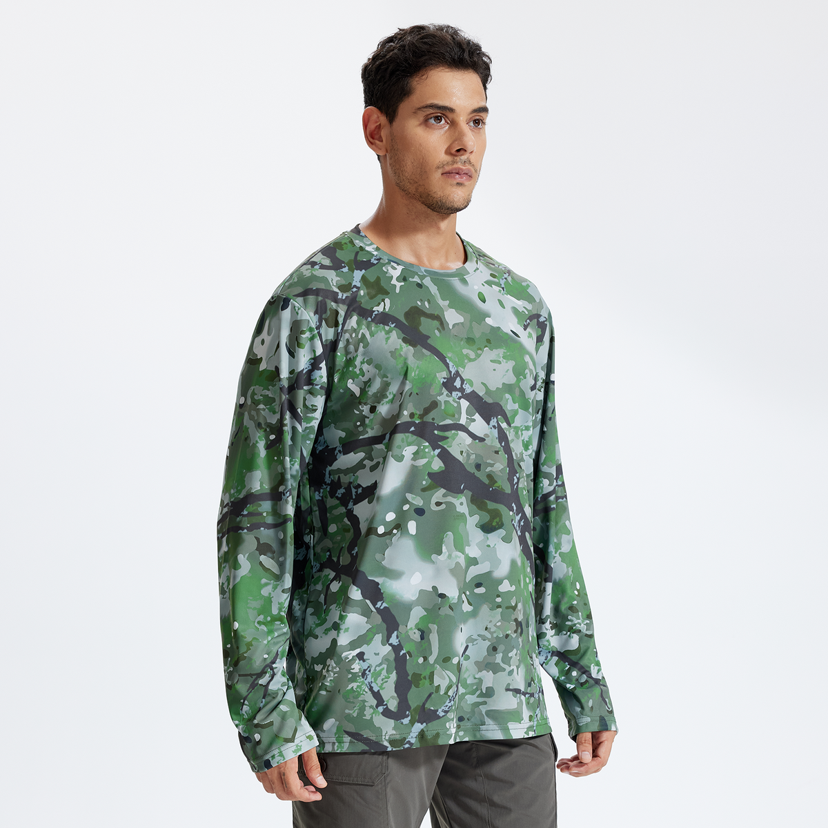 LOOGU Men’s Hunting Camo Shirt  Spretta Camo T20